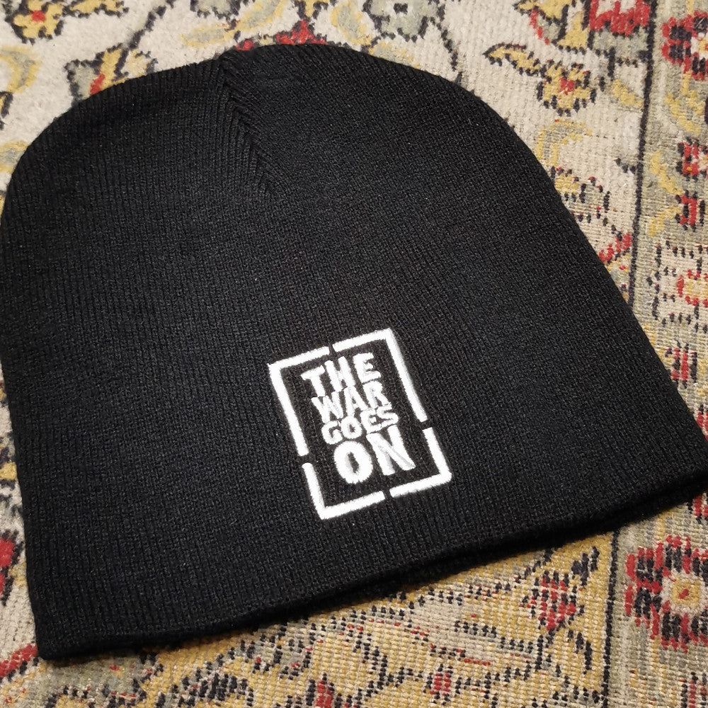 The War Goes On - Beanie - Insane//Phobia Embroidery