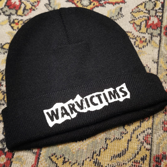 Warvictims - Beanie With Folded Cuff - Insane//Phobia Embroidery