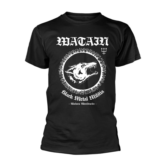 Watain - Black Metal Militia - T-Shirt Unisex Officiell Merch