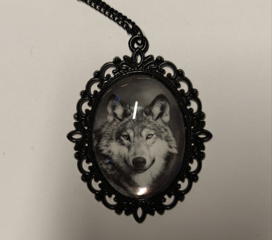 Wolf halsband by Yoara Design