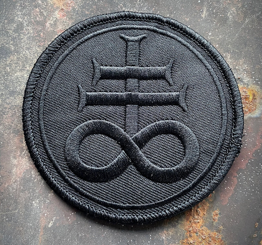 Black Leviathan Cross Circle - Patch - Torvenius