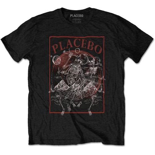 Placebo - Astro Skeletons - T-Shirt Unisex Official Merch