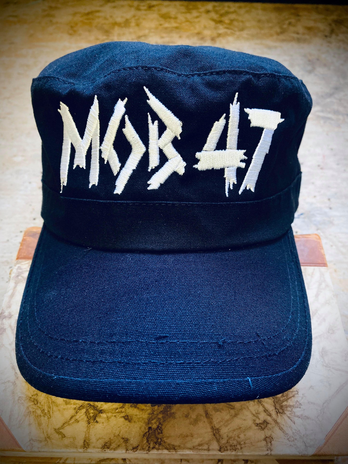 Mob 47 Military Cap by Insane//Phobia embroidery