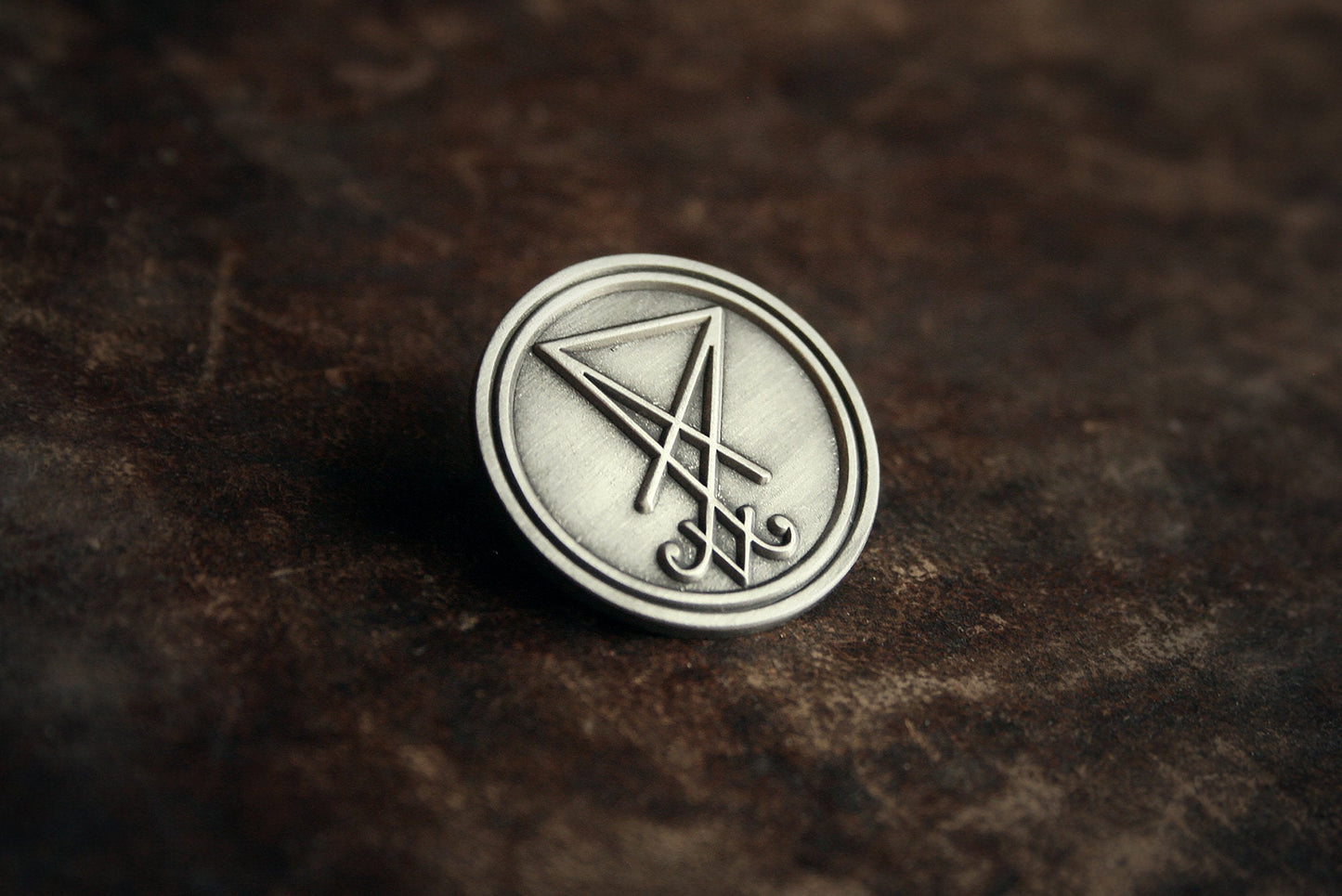 Sigil of Lucifer Pin by Torvenius