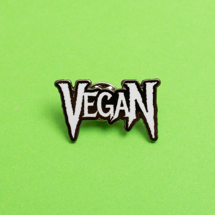 Vegan Enamel Pin