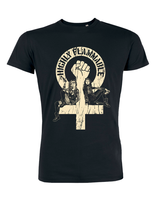 Highly Flammable T-Shirt Unisex Black