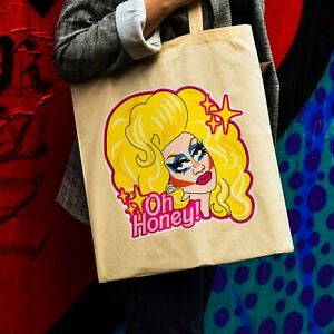 Oh Honey Totebag by Extreme Largeness