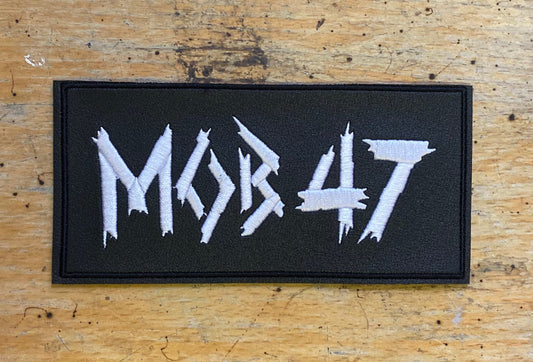 Mob 47 - Fake Leather Patch - Insane//Phobia Embroidery