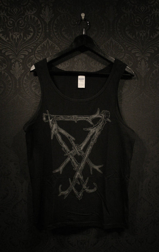 Lucifer Seal / Sigil antlers Tanktop by Torvenius