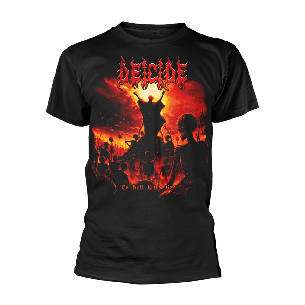 Deicide - To Hell With God - T-Shirt Unisex Officiell Merch