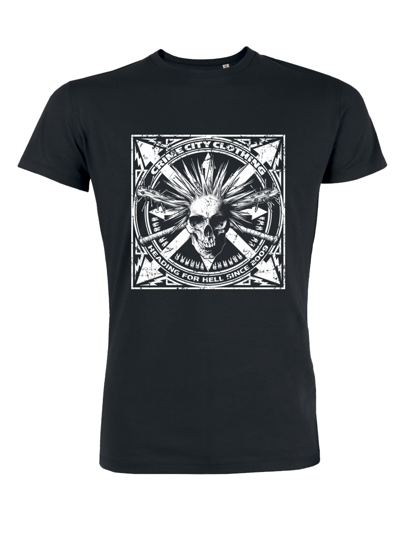 CCC - Chaos Skull Heading For Hell - T-Shirt Unisex Black