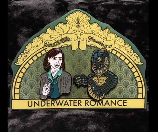 Underwater Romance Enamel Pin
