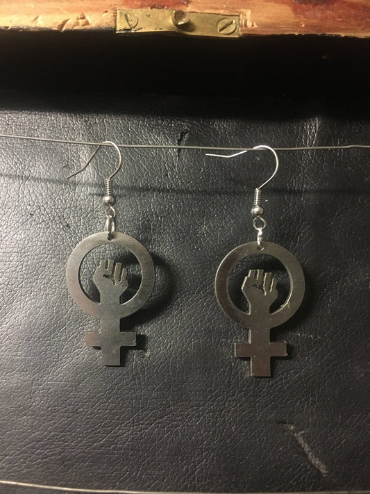 Feminist - örhänge par