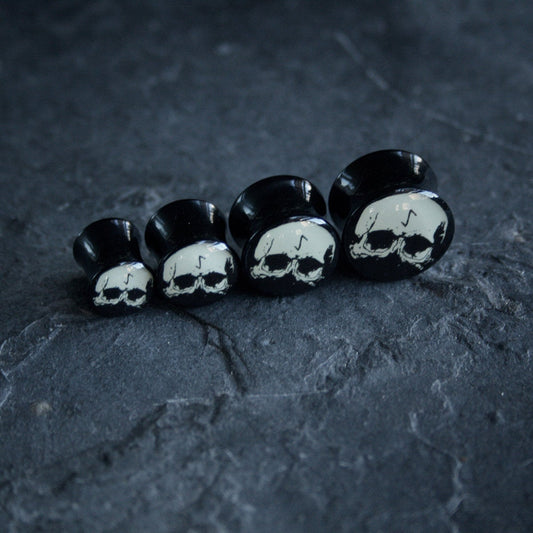 Skull Rune Earplugs by Torvenius