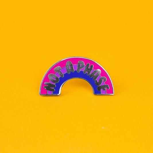 Not a phase Enamel Pin by Extreme Largeness