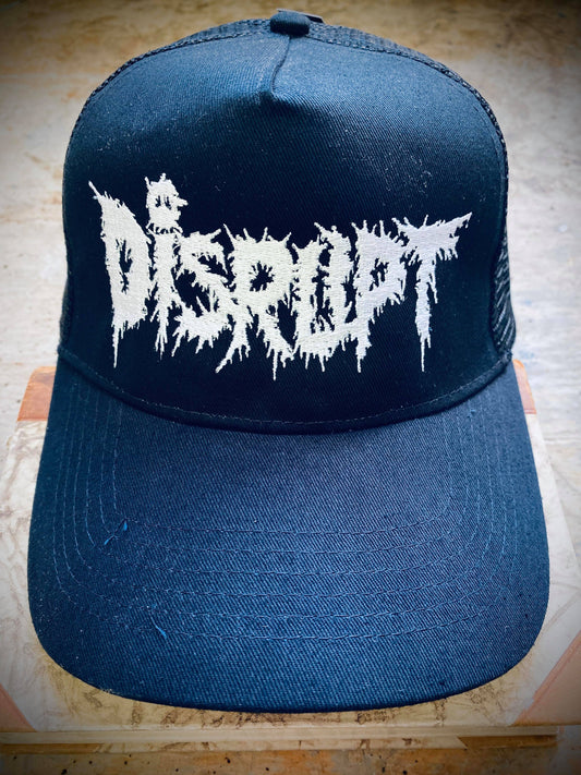 Disrupt Trucker Cap by Insane//Phobia embroidery