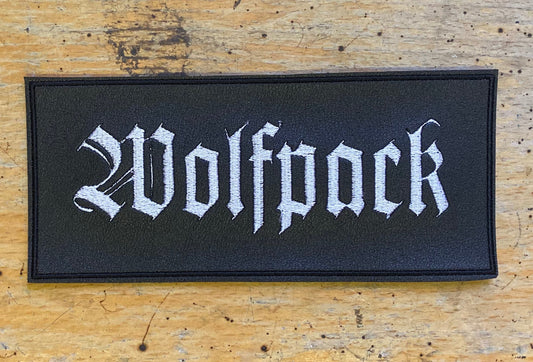 Wolfpack - Fake Leather Patch - Insane//Phobia Embroidery