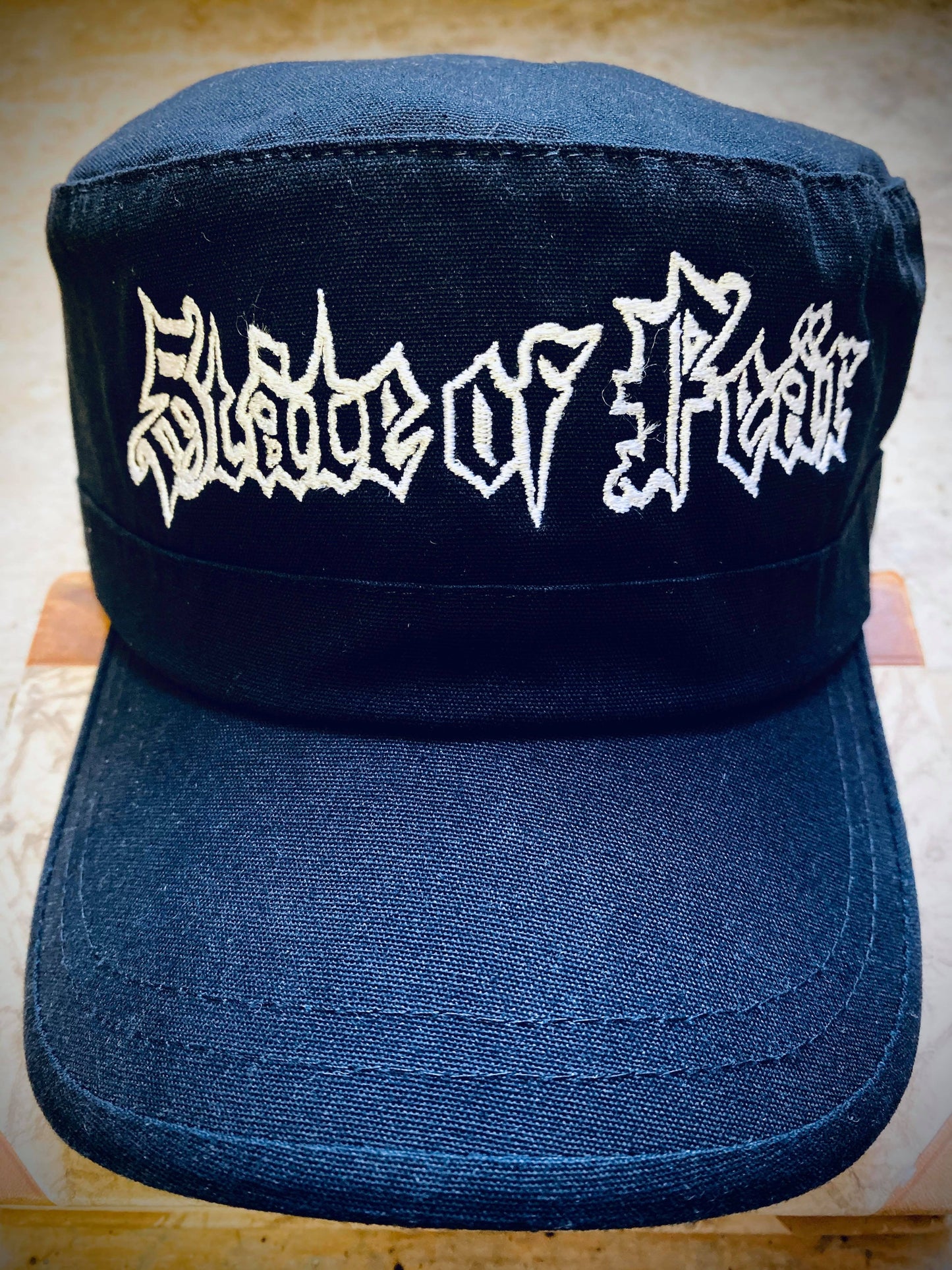State of Fear Military Cap by Insane//Phobia embroidery