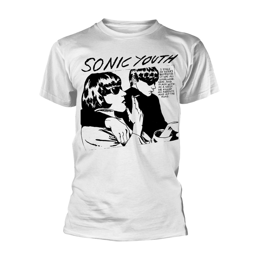 Sonic Youth - Goo (White) - T-Shirt Unisex Officiell Merch
