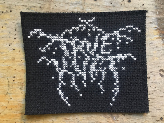 Trve Kvlt - Hand-embroidered Patch - Sajko Art