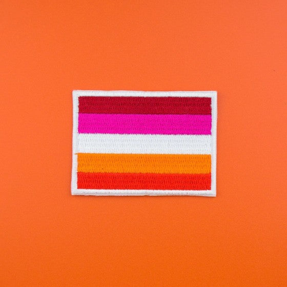 Lesbian Flag - Patch - Extreme Largeness