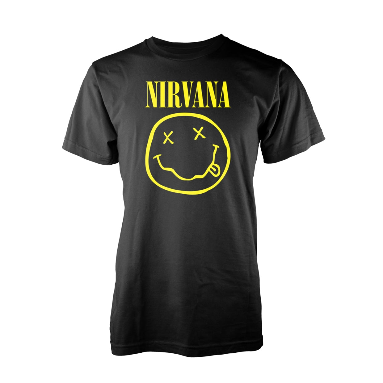 Nirvana - Smiley - T-Shirt Unisex Officiell Merch