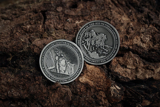 Gustave Doré Yes / No Flipcoin by Torvenius
