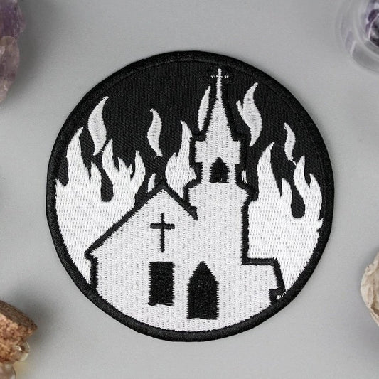 Burning Church Patch