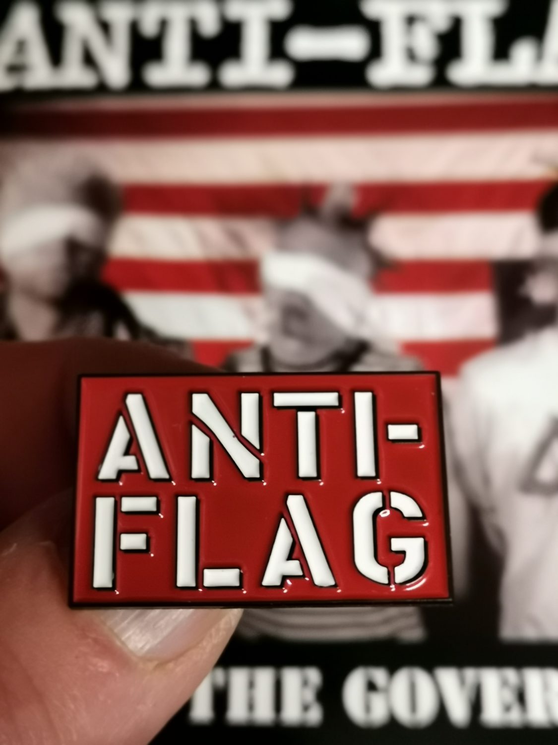 Anti Flag Enamel Pin