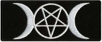 Pentagram & Moons - Patch - Extreme Largeness