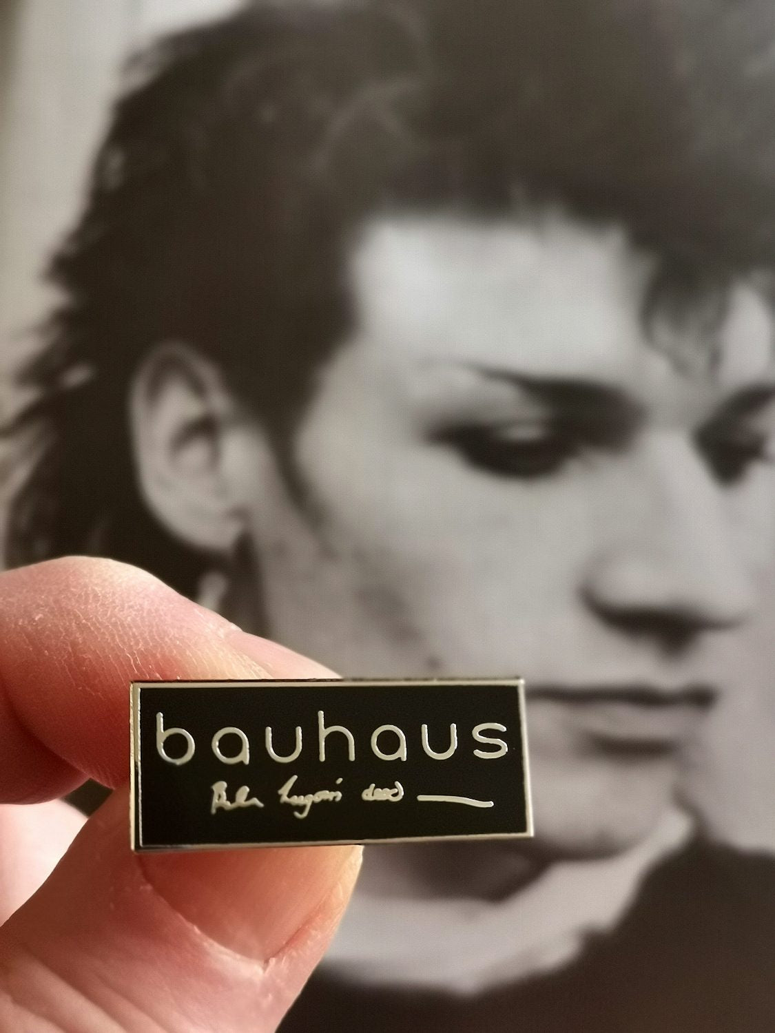 Bauhaus Enamel Pin