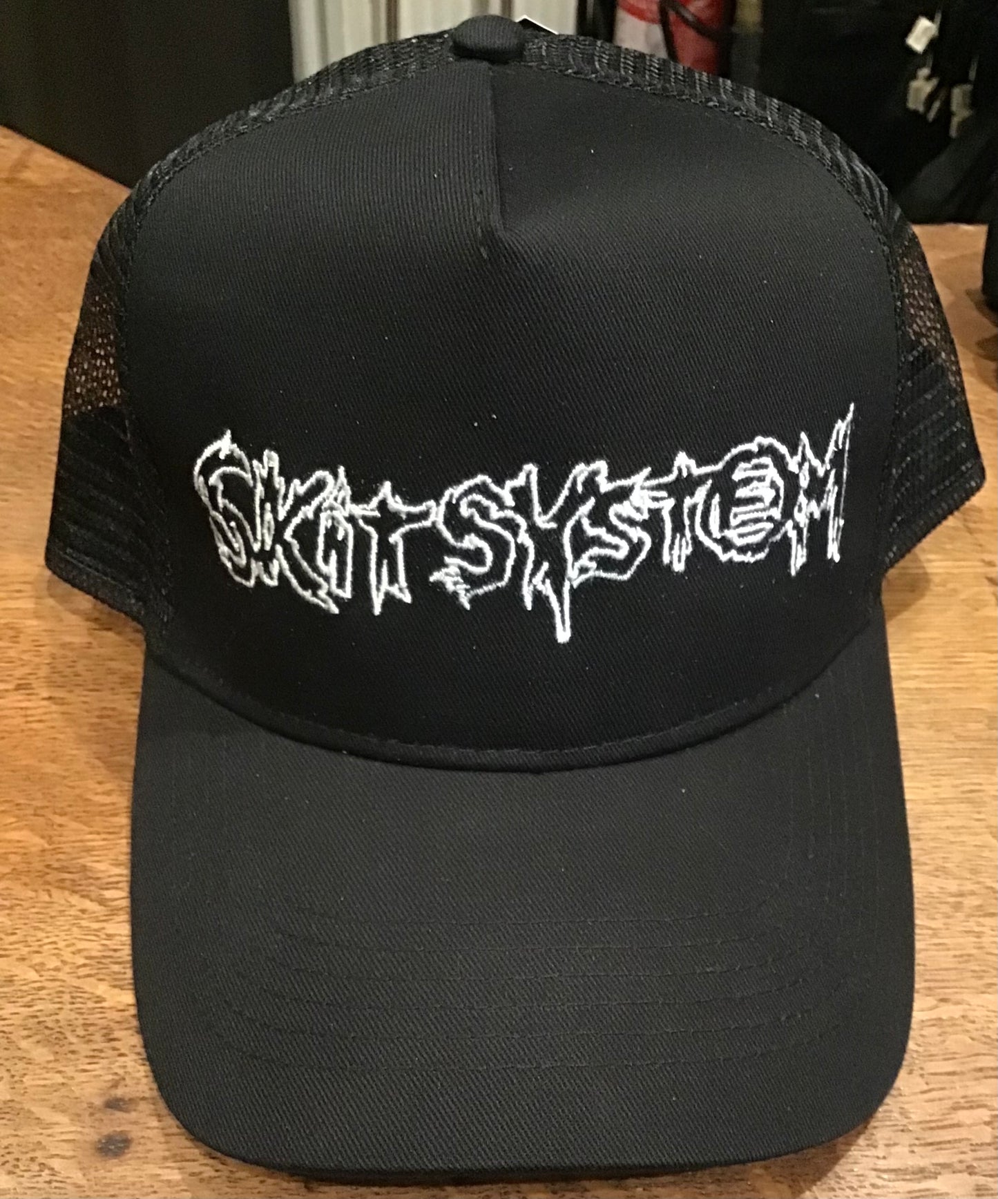 Skitsystem Trucker Cap by Insane//Phobia embroidery