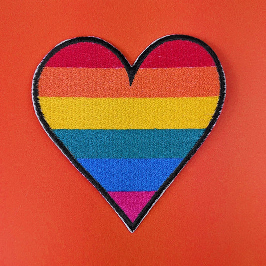 Rainbow Heart - Patch - Extreme Largeness