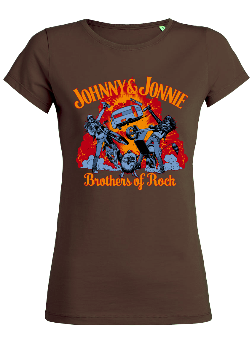 CCC - Johnny & Jonnie - T-Shirt Women Brown