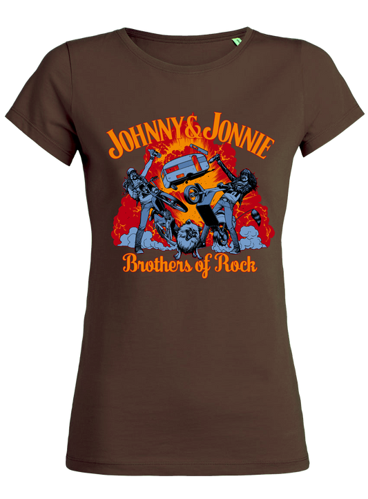 CCC - Johnny & Jonnie - T-Shirt Women Brown
