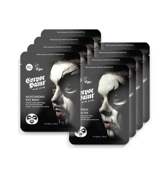 Vegan Corpse Paint Moisturizing Rice Bran Face Mask