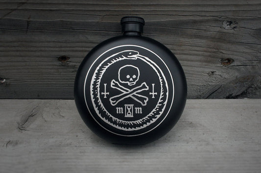 Ouroboros with skull Plunta by Torvenius