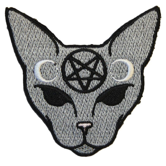 Satanist Cat - Patch - Extreme Largeness