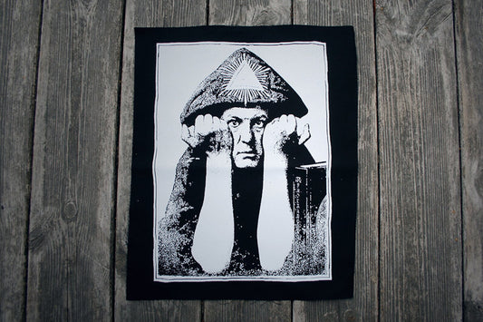 Aleister Crowley backpatch by Torvenius